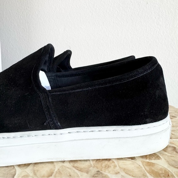 Jenni Kayne Black Slip- Ons Lounger Suede Sneakers Size 39 - Picture 3 of 11